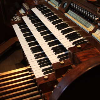Speeltafel Klais-orgel Rolduc
